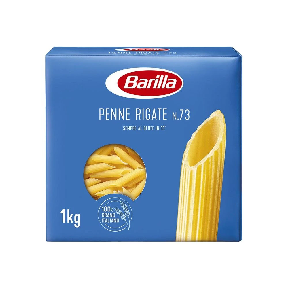 Barilla Classici Penne Rigate N. 73 Kg. 1 3 Barilla Classici Penne Rigate N. 73 Kg. 1