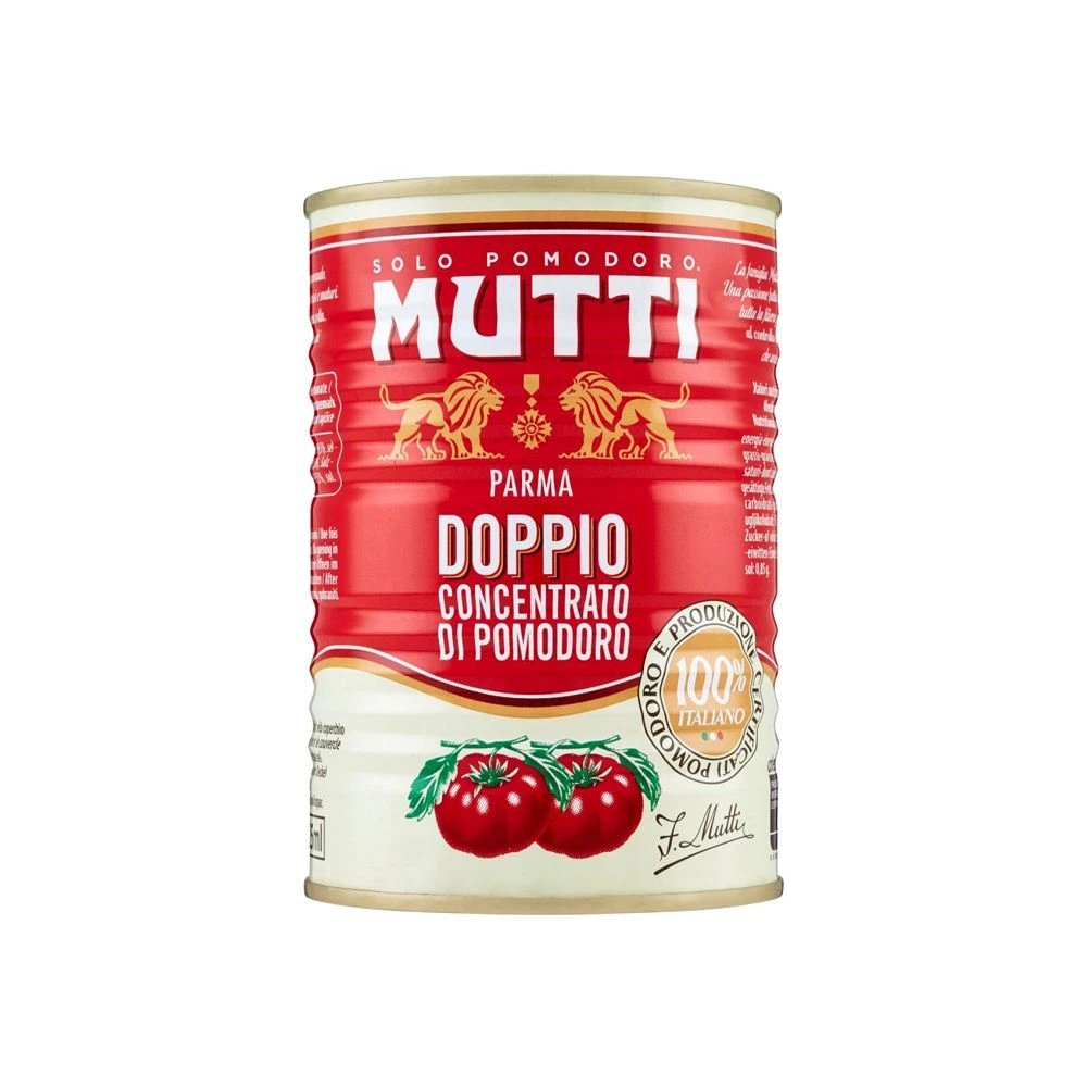 Mutti Doppio Concentrato Pomodoro Gr. 440 3 Mutti Doppio Concentrato Pomodoro Gr. 440
