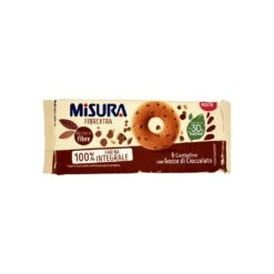Misura Fibrextra Ciambelline Integrali Con Gocce Di Cioccolato X 6 Gr. 230