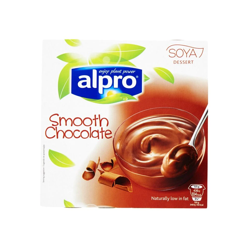 Alpro Dessert Al Cioccolato Gr. 125 X 4 3 Alpro Dessert Al Cioccolato Gr. 125 X 4