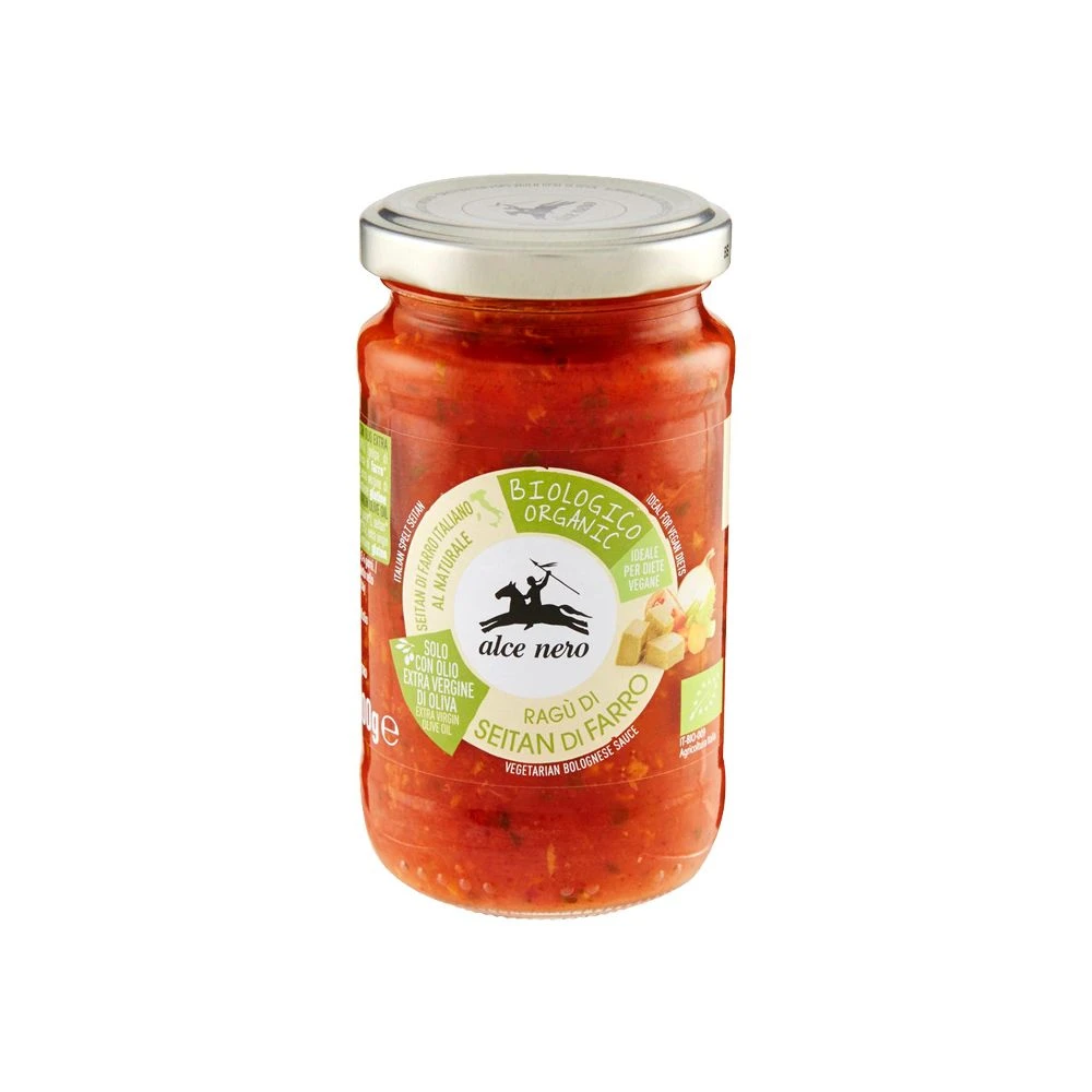 Alce Nero Ragù Sietan Bio Gr. 200 3 Alce Nero Ragù Sietan Bio Gr. 200