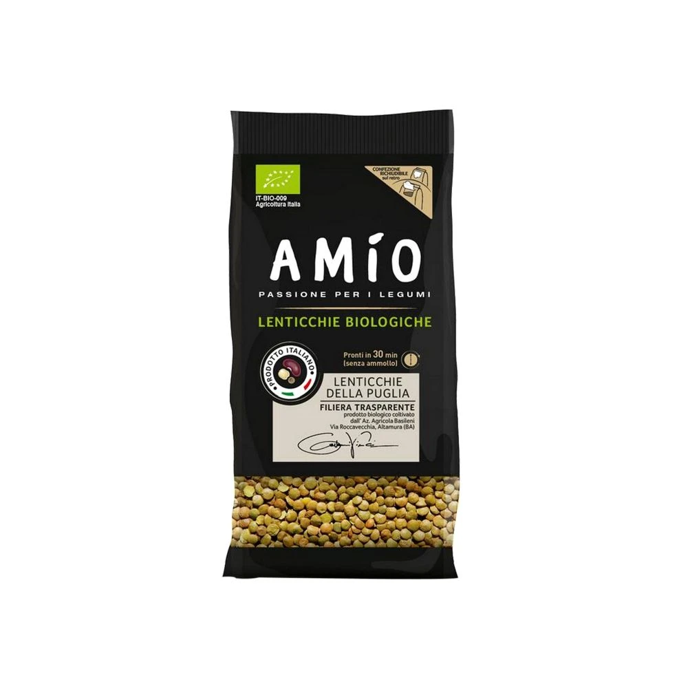 Amio Lenticchie Verdi Bio Gr. 400 3 Amio Lenticchie Verdi Bio Gr. 400