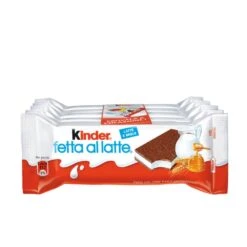 Ferrero Kinder Fetta Al Latte X5 Gr. 140