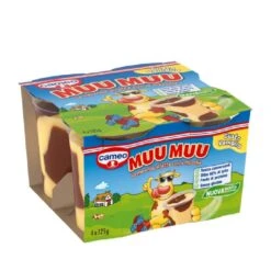 Cameo Muu Muu Budino Alla Vaniglia Gr. 125 X 4