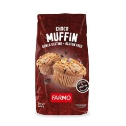 Farmo Muffin Senza Glutine Con Gocce Di Cioccolato 4x50gr.