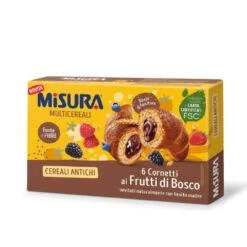 Misura Cornetti Con Marmellata Ai Frutti Di Bosco Gr.290