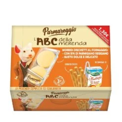 Parmareggio ABC Della Merenda Con Dischetti Al Formaggio Gr.25 X 8
