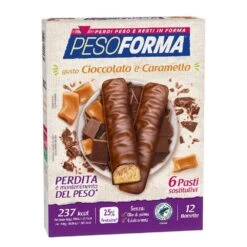 Pesoforma Barretta Cioccolato E Caramello Gr. 372
